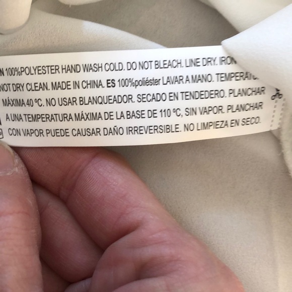 Forever 21 white sheer crop blouse - Picture 9 of 12